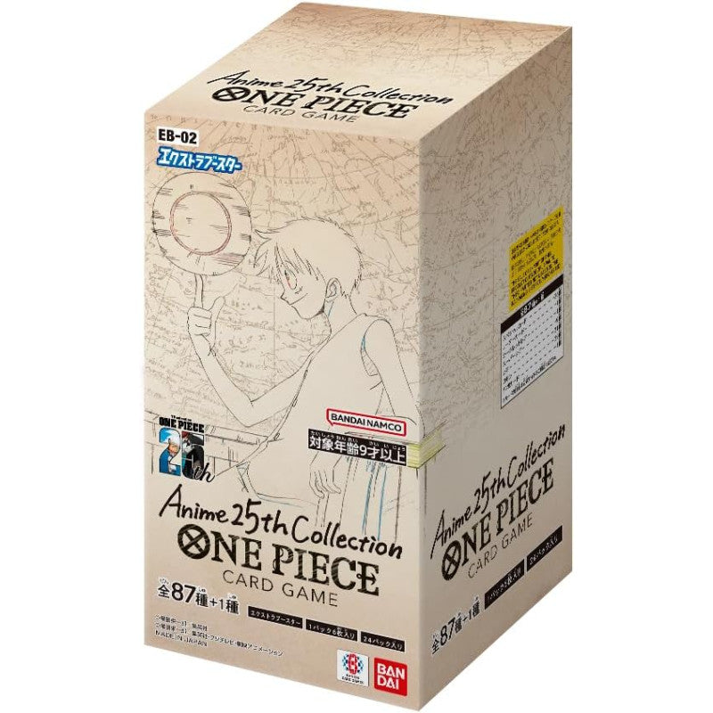 Anime25th Collection Extra Booster Box EB-02 One Piece Card Game