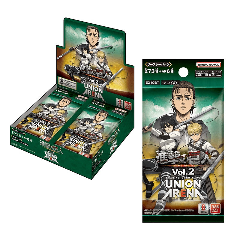 Attack on Titan Vol. 2 Booster Box Union Arena EX10BT