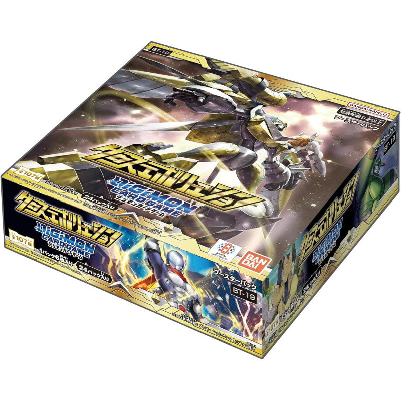 Cross Evolution Booster Box Digimon Card Game BT-19