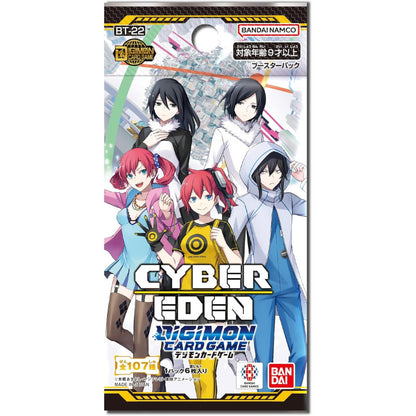 CYBER EDEN Booster Box Digimon Card Game BT-22