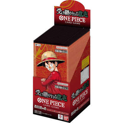 Inherited Will OP-13 Booster Box One Piece Card Game