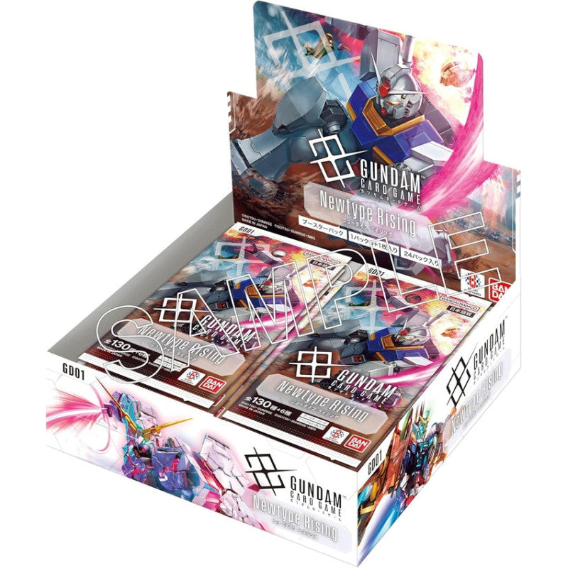 Newtype Rising Booster Box GD01 Gundam Card Game