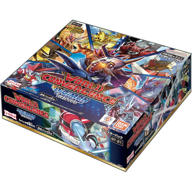 WORLD CONVERGENCE Booster Box Digimon Card Game BT-21