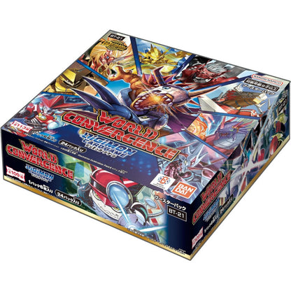 WORLD CONVERGENCE Booster Box Digimon Card Game BT-21